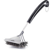 Napoleon Triple-Row Grill Brush with Stainless Steel Bristles